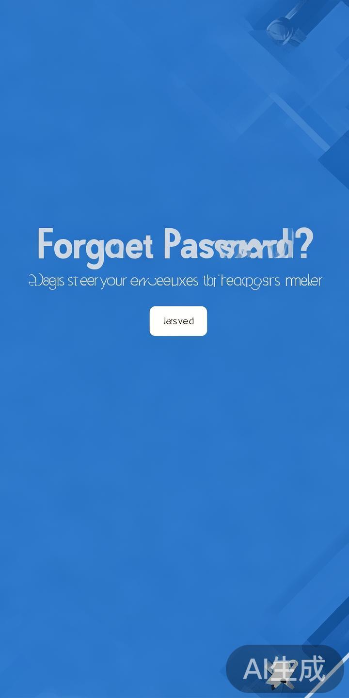 如果忘记密码，可通过平台提供的“忘记密码”功能进行